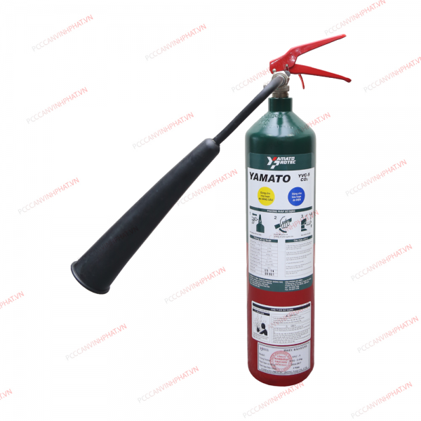 Bình chữa cháy Yamato Protec khí CO2 2.4kg